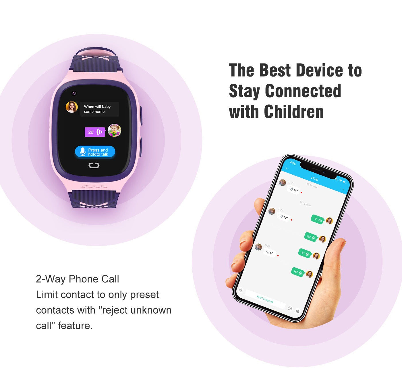 Kids 4G Smartwatch Ultra - Video Calls & GPS