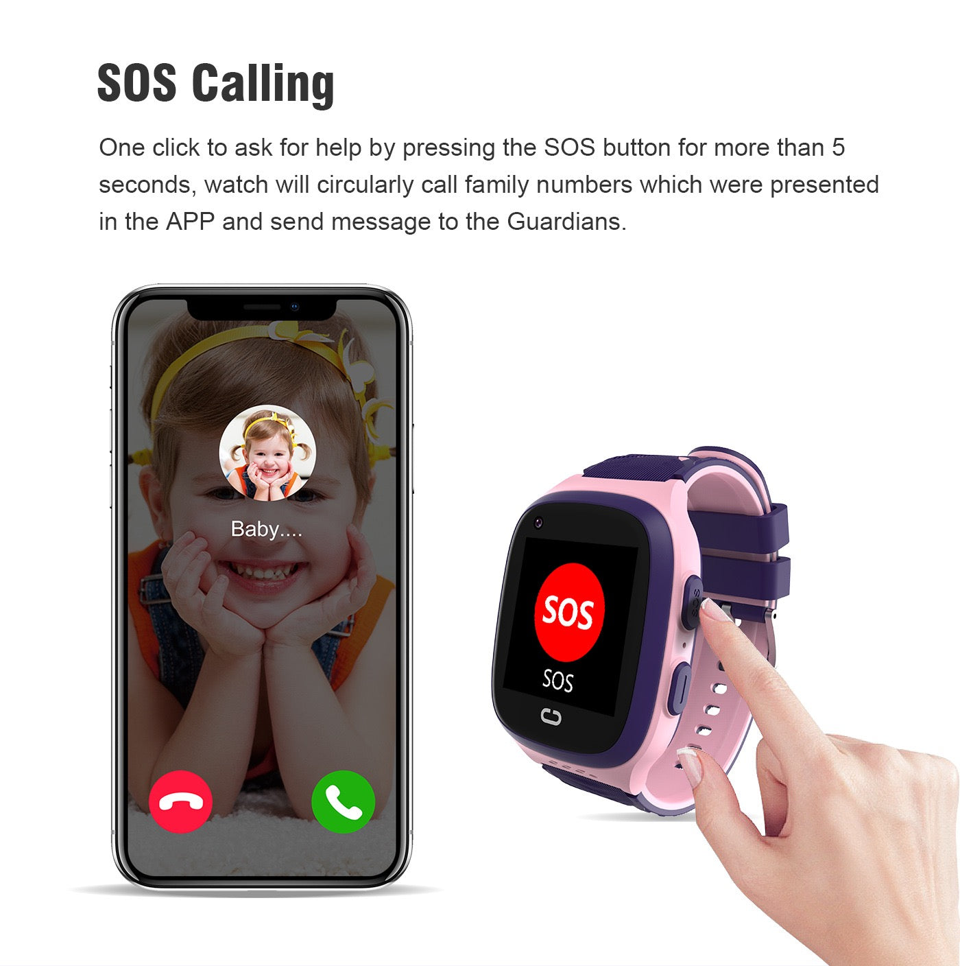 Kids 4G Smartwatch Ultra - Video Calls & GPS