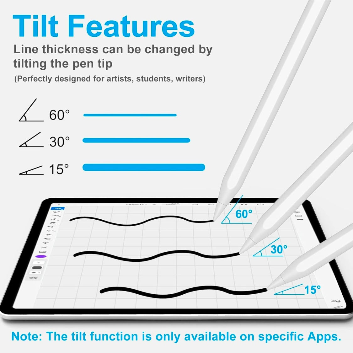 Precision Stylus for iPad (2018-2024)